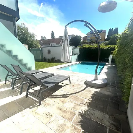 Gaestehaus Sommertal, Eigener Parkplatz, Pool, 800m Zum Bodensee 招待所 4*