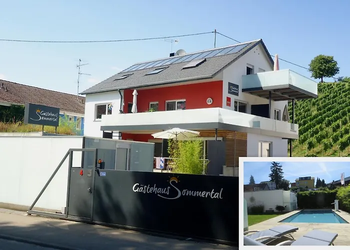 Gaestehaus Sommertal, Eigener Parkplatz, 800m Zum Bodensee, 300m Zur Altstadt Vendégház Meersburg