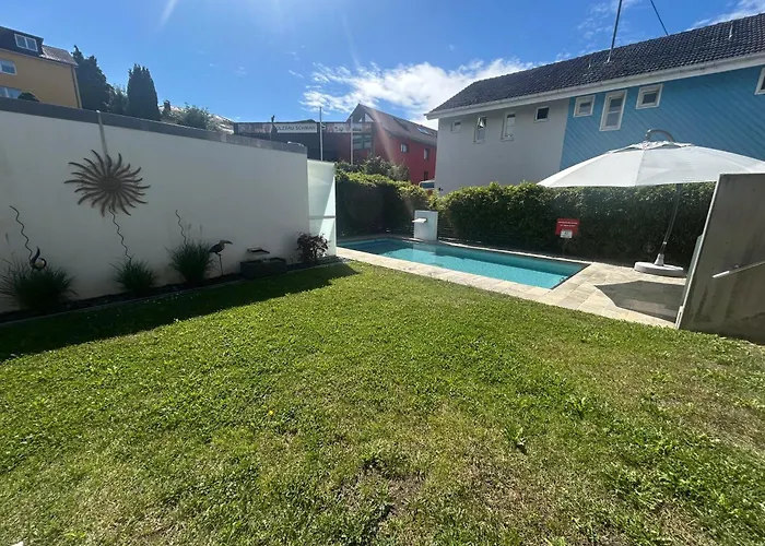 Vendégház Gaestehaus Sommertal, Eigener Parkplatz, 800m Zum Bodensee, 300m Zur Altstadt Meersburg